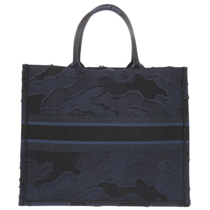 Christian Dior Navy Canvas Tote Bag Rovelle Bags