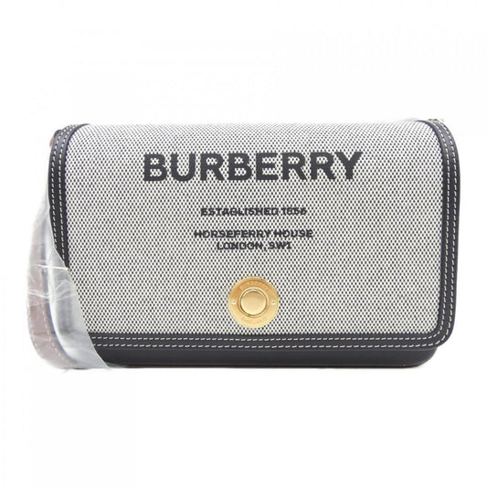 Burberry Black Gray White Handbag Shoulder Bag ( )