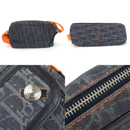 Dior Leather Navy Shoulder Bag Rovelle Bags