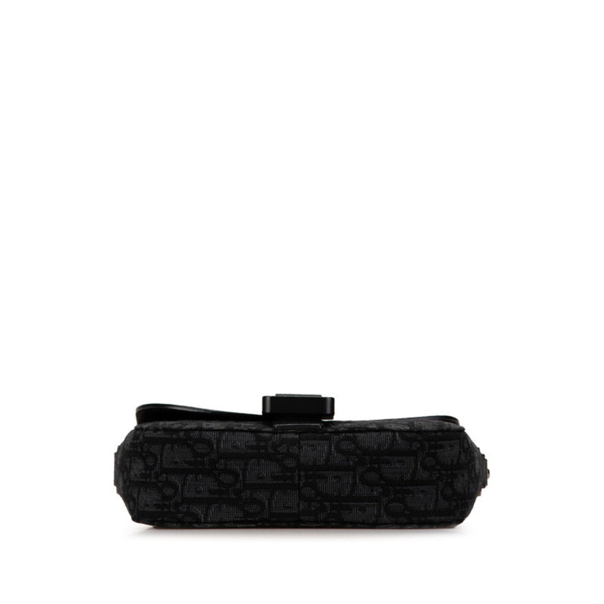 Christian Dior Black Canvas Leather Shoulder Bag Rovelle Bags