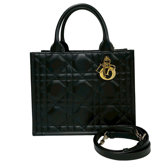 Christian Dior Black Leather Handbag Shoulder Bag Style 8 Rovelle Bags