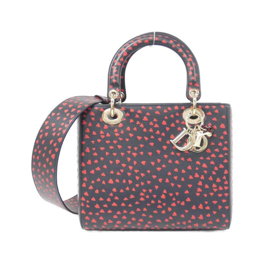 Christian Dior Blue Leather Handbag Style 2 Rovelle Bags