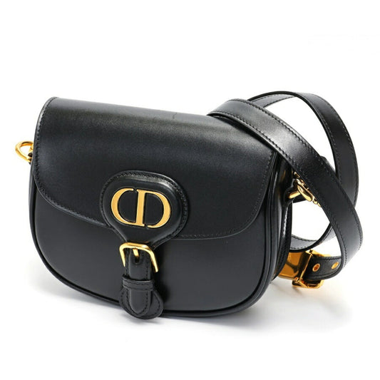 Christian Dior Black Leather Shoulder Bag Style 27 Rovelle Bags