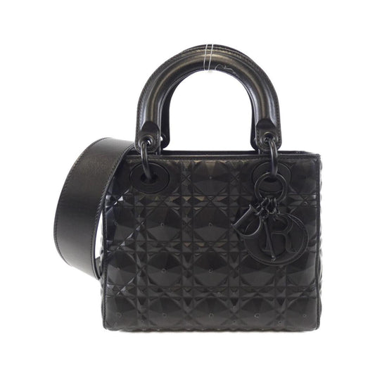 Christian Dior Black Leather Handbag Style 9 Rovelle Bags
