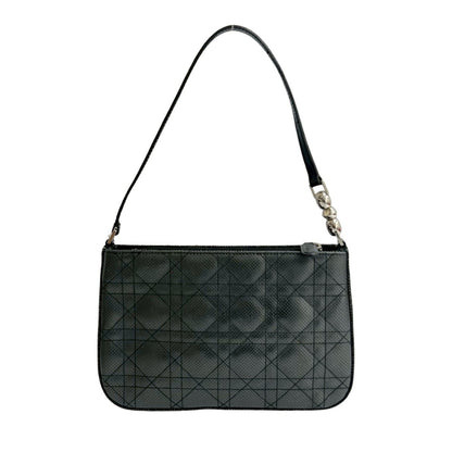 Christian Dior Black Leather Shoulder Bag Style 9 Rovelle Bags