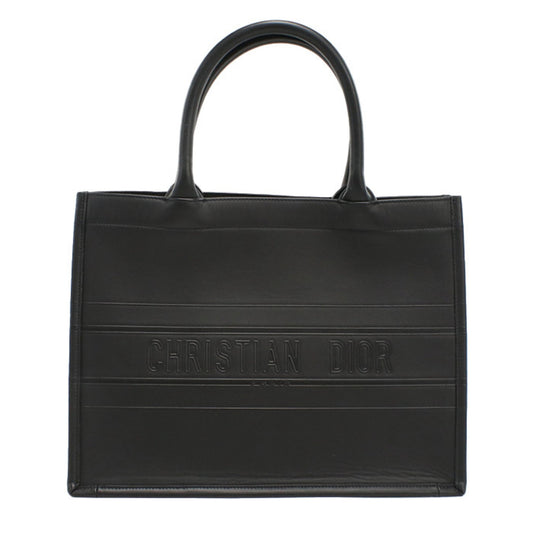 Christian Dior Black Leather Tote Bag Style 3 Rovelle Bags