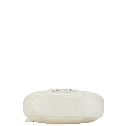 Burberry Blue Label White Leather Shoulder Bag ( )