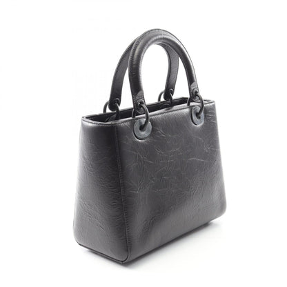 Christian Dior Black Leather Handbag Style 5 Rovelle Bags