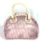 Christian Dior Pink Yellow Trotter Boston Bag Handbag Tote Bag Rovelle Bags