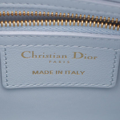 Christian Dior Blue Leather Handbag Rovelle Bags