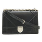 Christian Dior Black Leather Clutch Bag Shoulder Bag Rovelle Bags