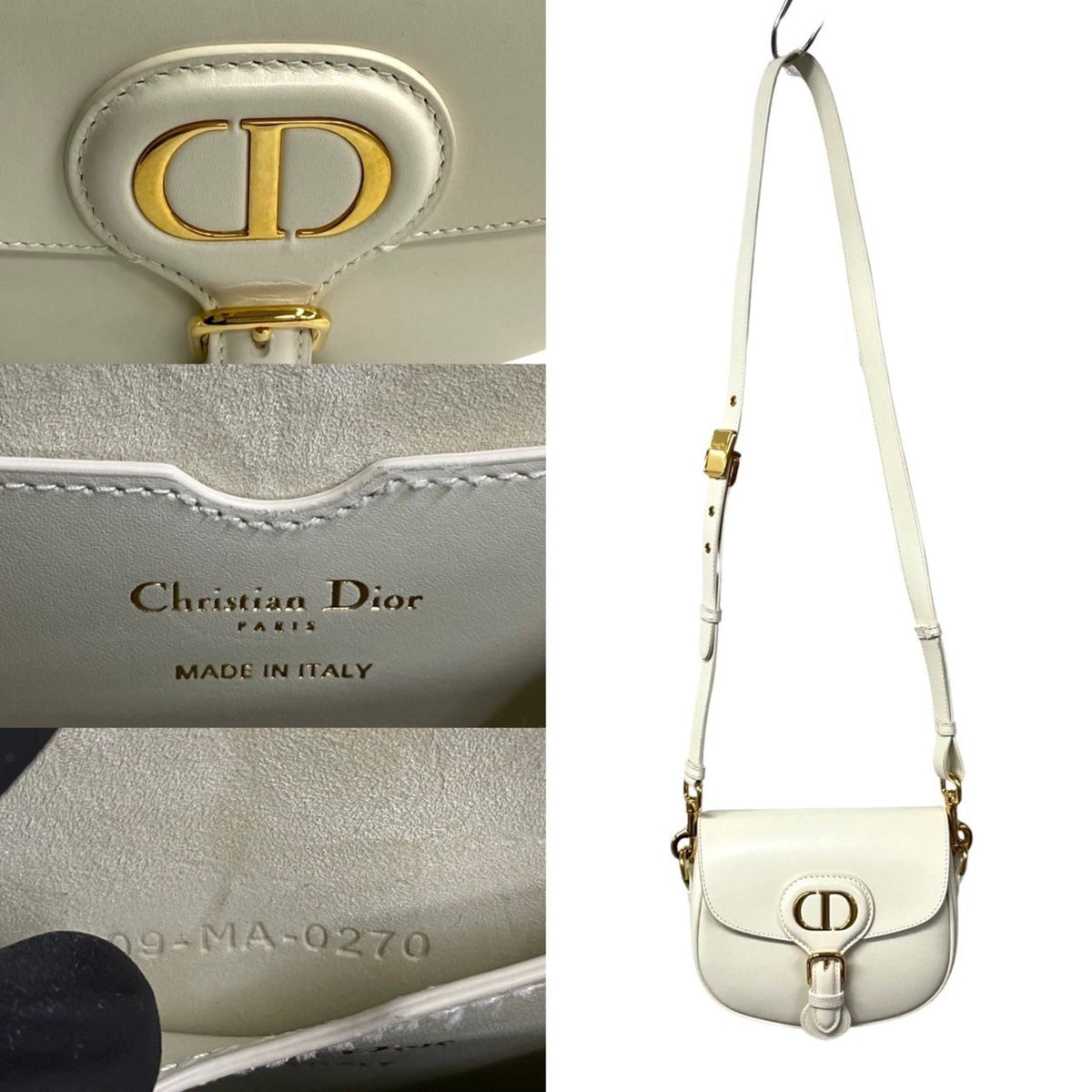 Christian Dior White Shoulder Bag Rovelle Bags