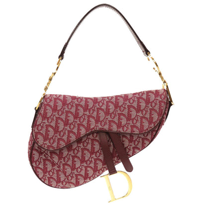 Christian Dior Trotter Bordeaux Trotter Leather Handbag Saddle Bag Rovelle Bags