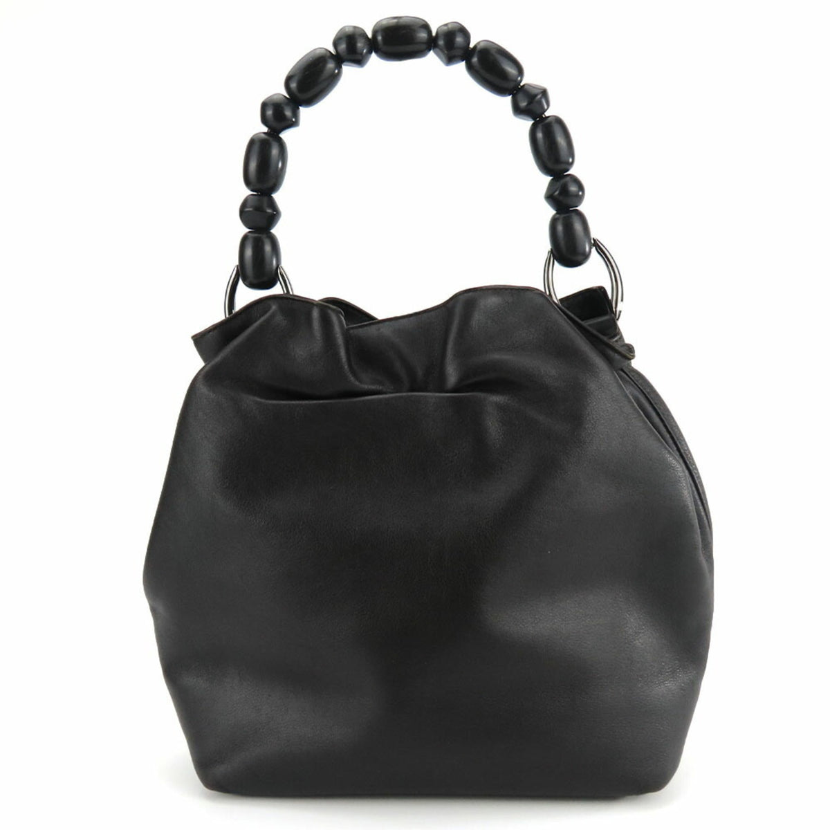 Christian Dior Dark Brown Leather Handbag Rovelle Bags
