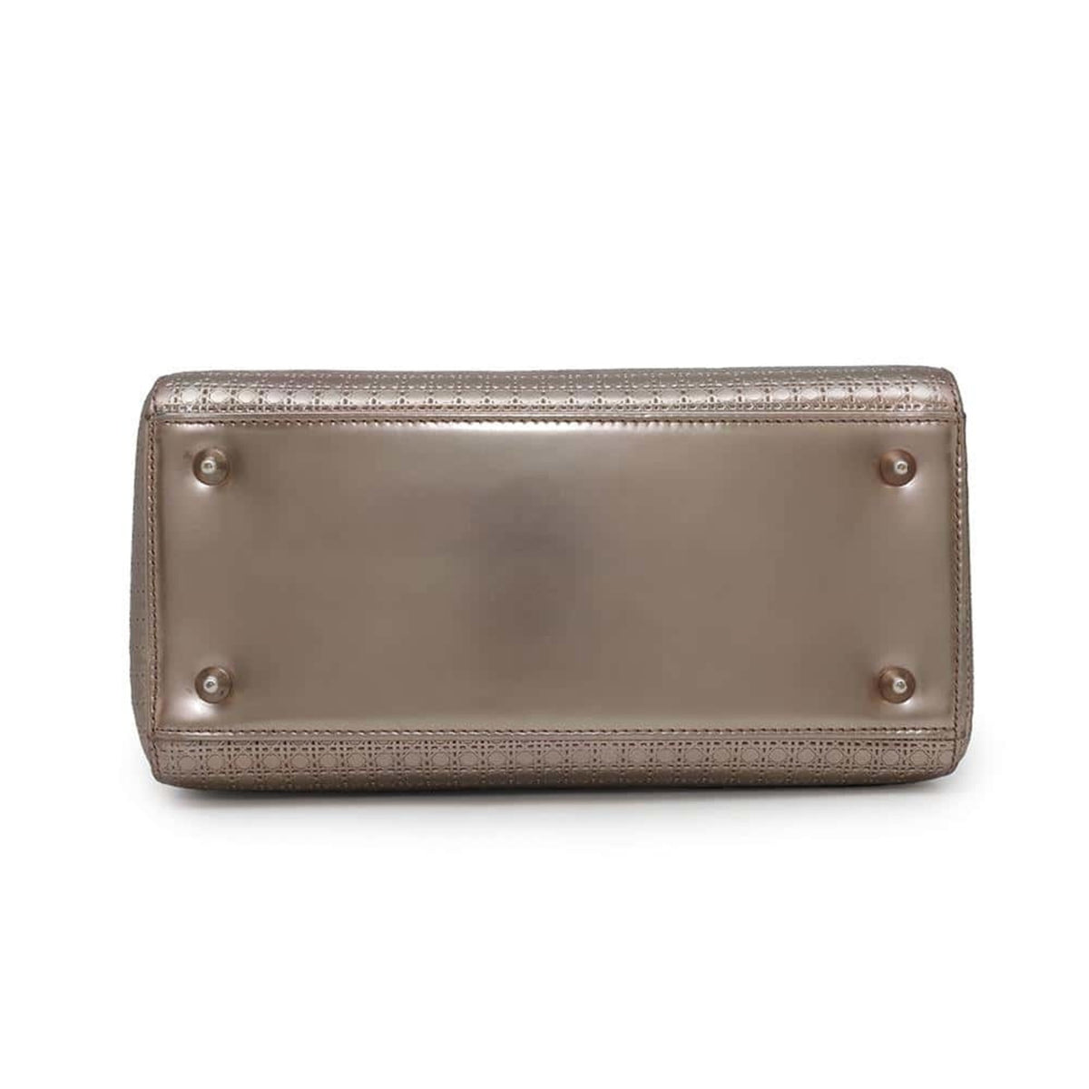 Christian Dior Metallic Pink Leather Handbag Shoulder Bag Rovelle Bags
