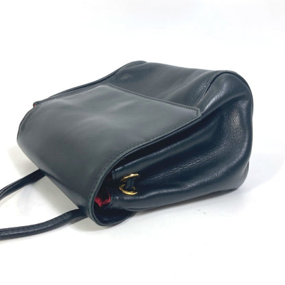 Christian Dior Black Red Color Leather Pochette Shoulder Bag Rovelle Bags