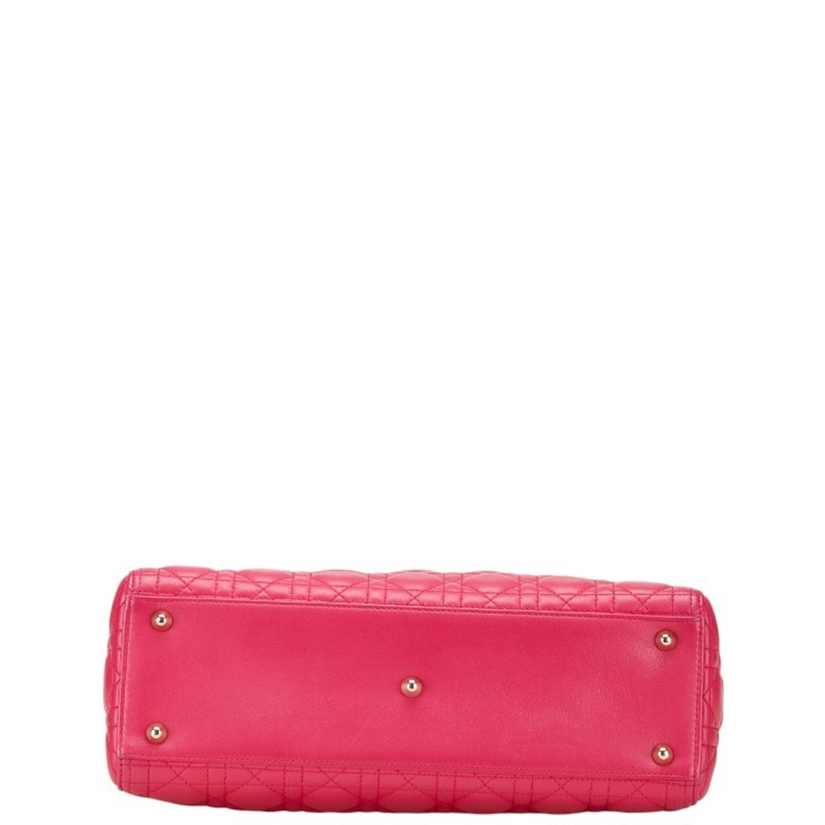 Christian Dior Lady Dior Pink Leather Handbag Shoulder Bag Rovelle Bags