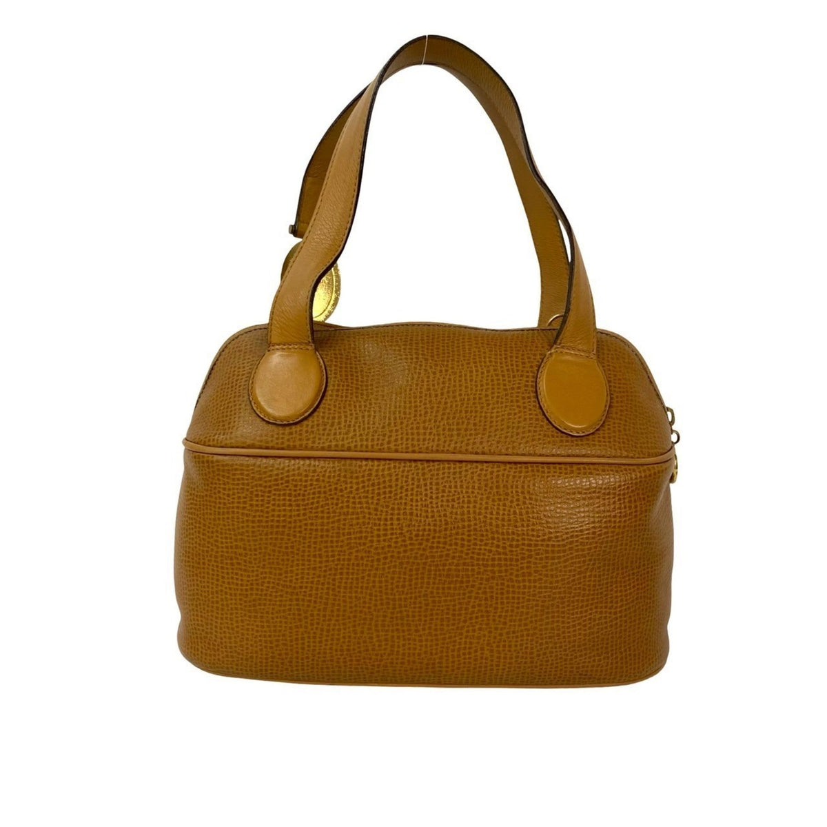 Christian Dior Brown Leather Boston Bag Handbag Shoulder Bag Rovelle Bags