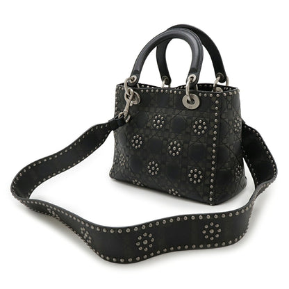 Christian Dior Black Khaki Leather Handbag Shoulder Bag Rovelle Bags