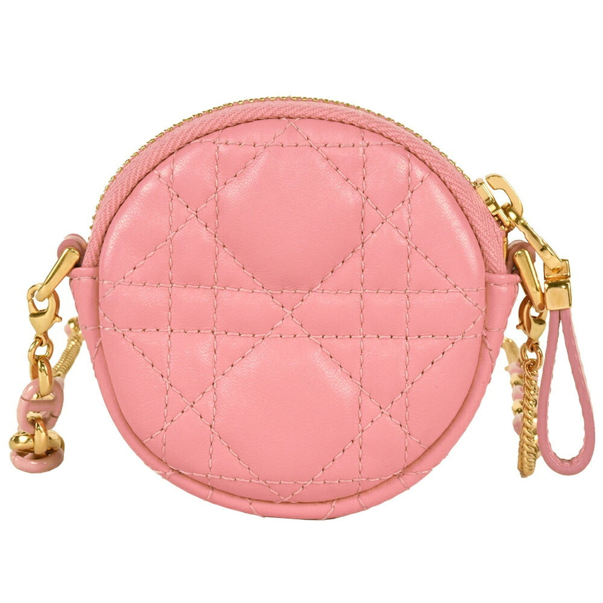 Christian Dior Pink Leather Pouch Rovelle Bags
