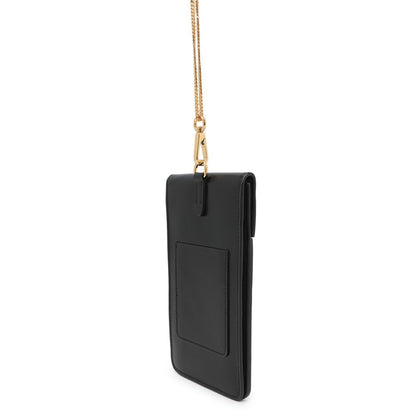 Burberry Black Leather Shoulder Bag ( )