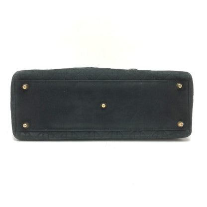 Christian Dior Black Leather Handbag Style 16 Rovelle Bags
