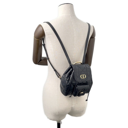 Christian Dior Black Leather Backpack Leather Rovelle Bags