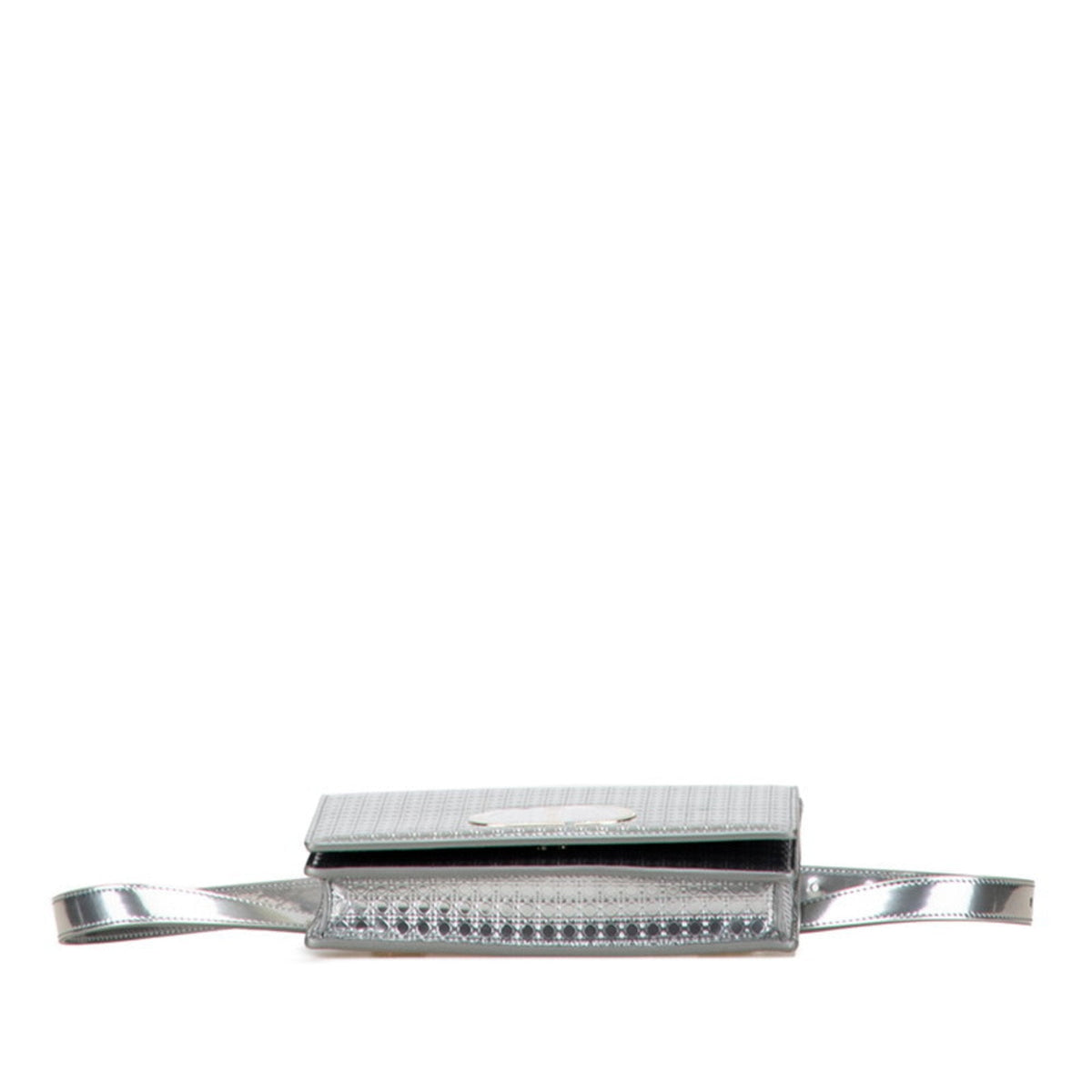 Christian Dior Silver Leather Shoulder Bag Rovelle Bags