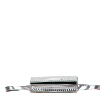 Christian Dior Silver Leather Shoulder Bag Rovelle Bags