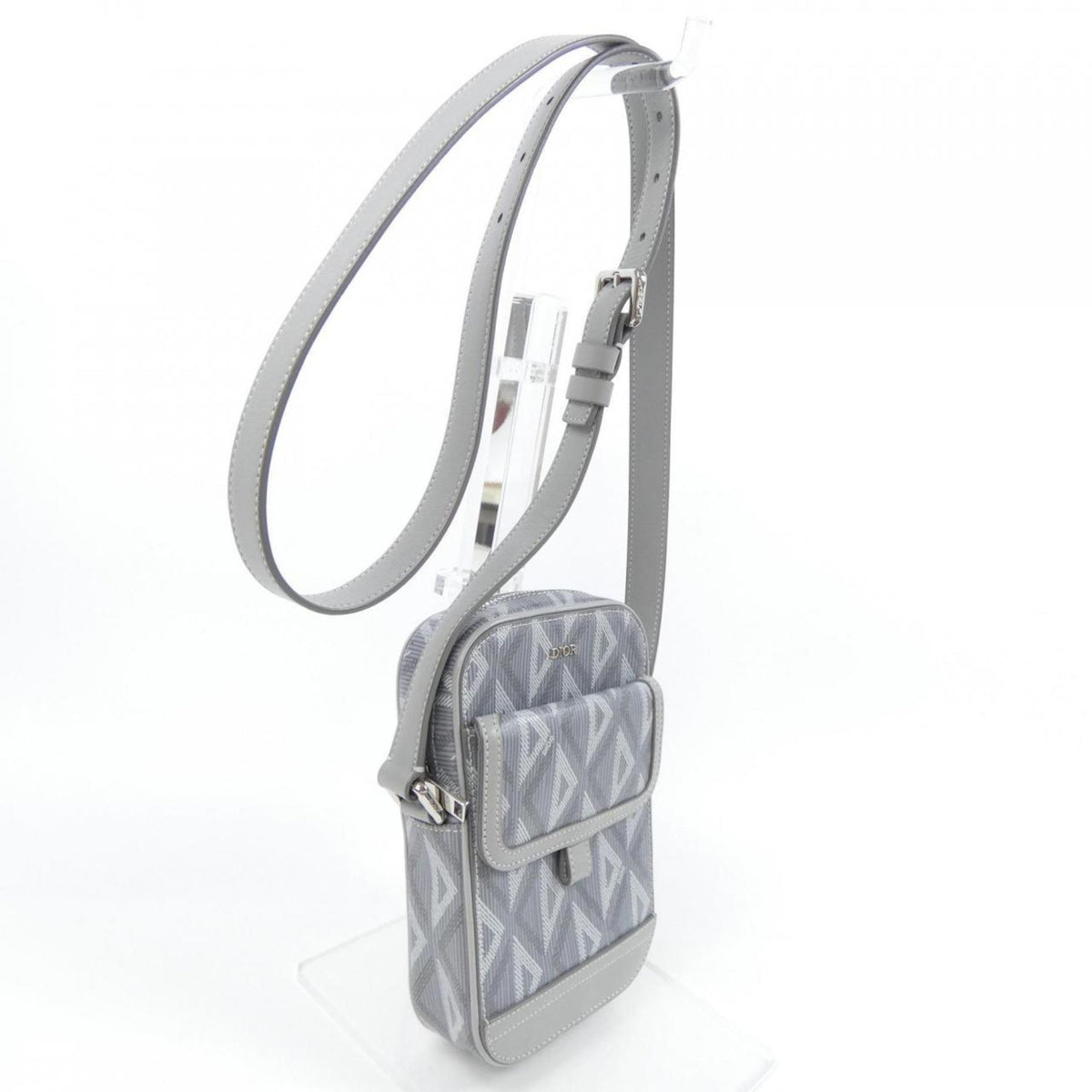 Christian Dior Gray Handbag Grey Rovelle Bags