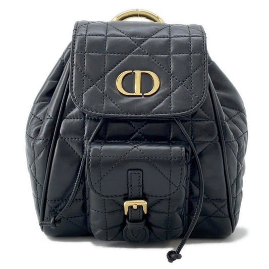 Christian Dior Black Leather Backpack Leather Rovelle Bags