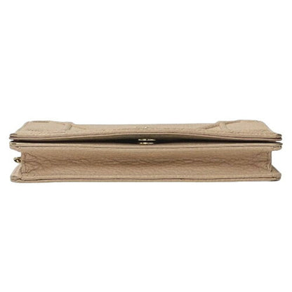 Christian Dior Pink Beige Leather Clutch Bag Shoulder Bag Rovelle Bags