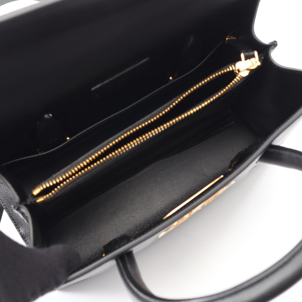Christian Dior Black Leather Handbag Style 6 Rovelle Bags