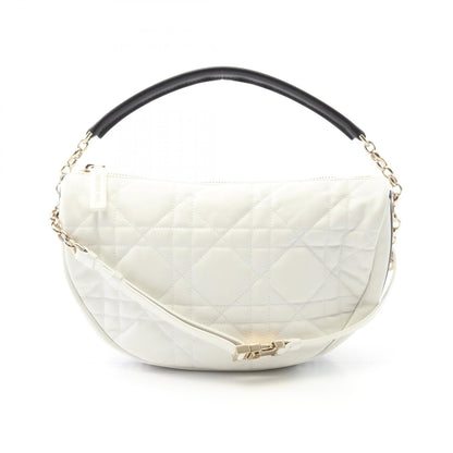 Christian Dior Black White Leather Handbag Style 2 Rovelle Bags