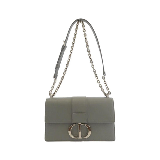 Christian Dior Gray Leather Shoulder Bag Leather Rovelle Bags