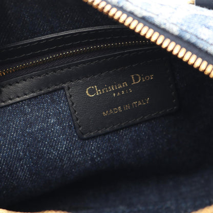 Christian Dior Navy Denim Leather Handbag () Rovelle Bags