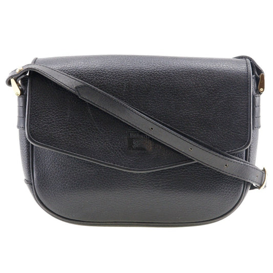 Burberry Black Leather Shoulder Bag ( )