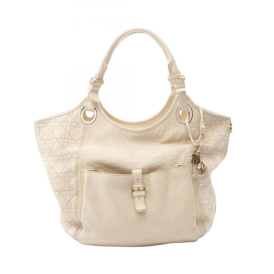 Christian Dior Beige Leather Tote Bag Rovelle Bags