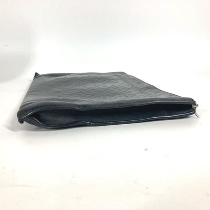 Burberry Black Leather Clutch Bag Pouch ( )