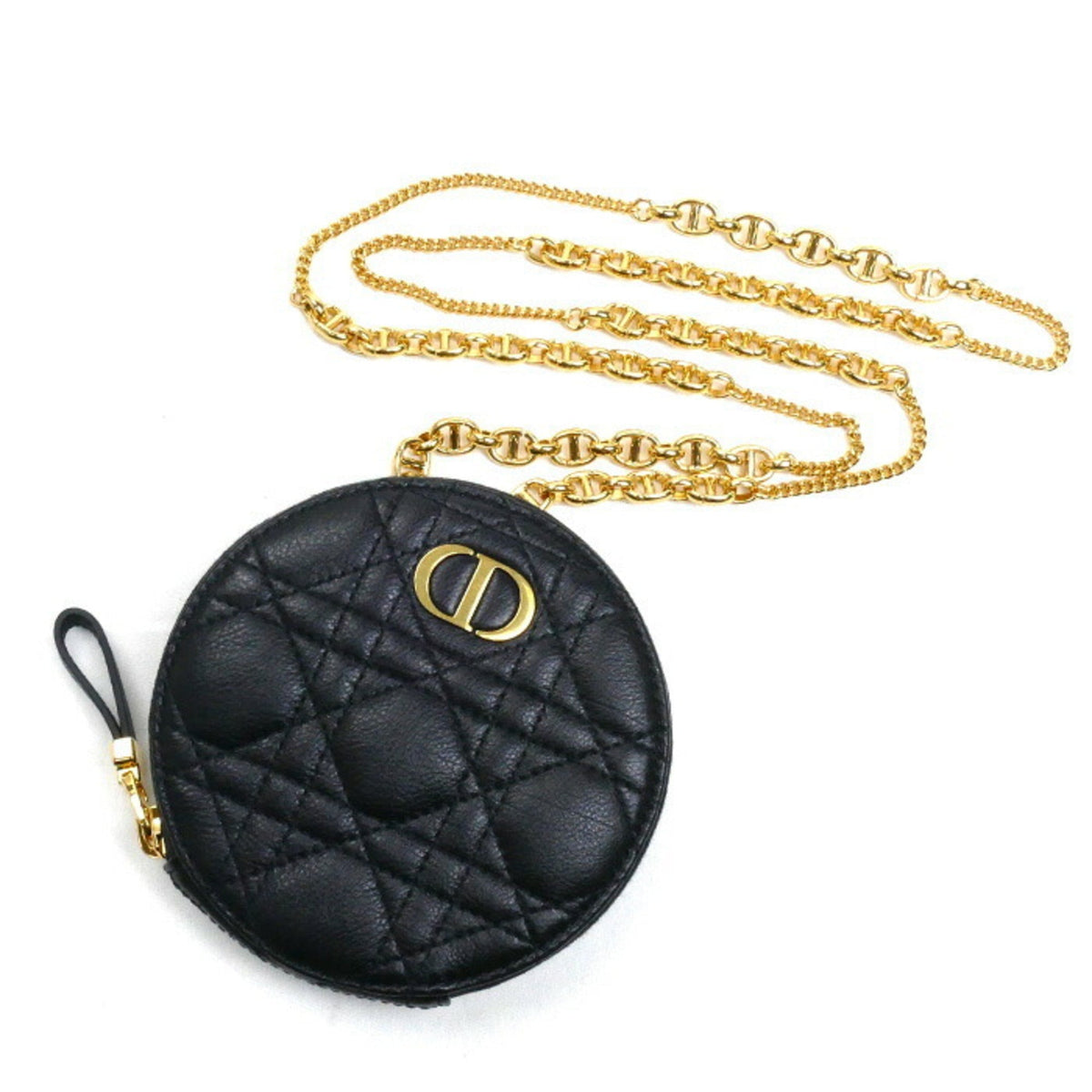 Christian Dior Black Leather Shoulder Bag Style 20 Rovelle Bags