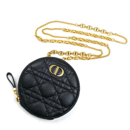 Christian Dior Black Leather Shoulder Bag Style 20 Rovelle Bags