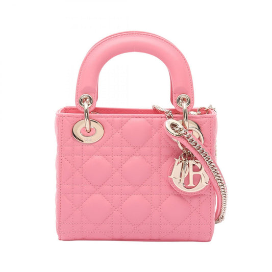 Christian Dior Pink Leather Handbag Style 2 Rovelle Bags