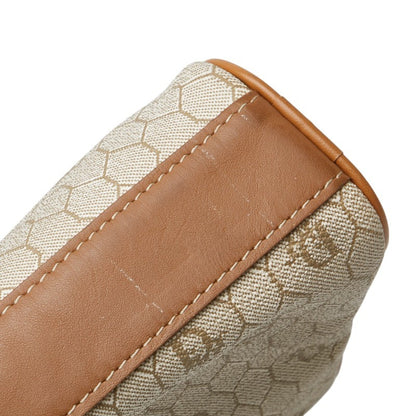 Christian Dior Beige Brown Pvc Leather Clutch Bag Rovelle Bags