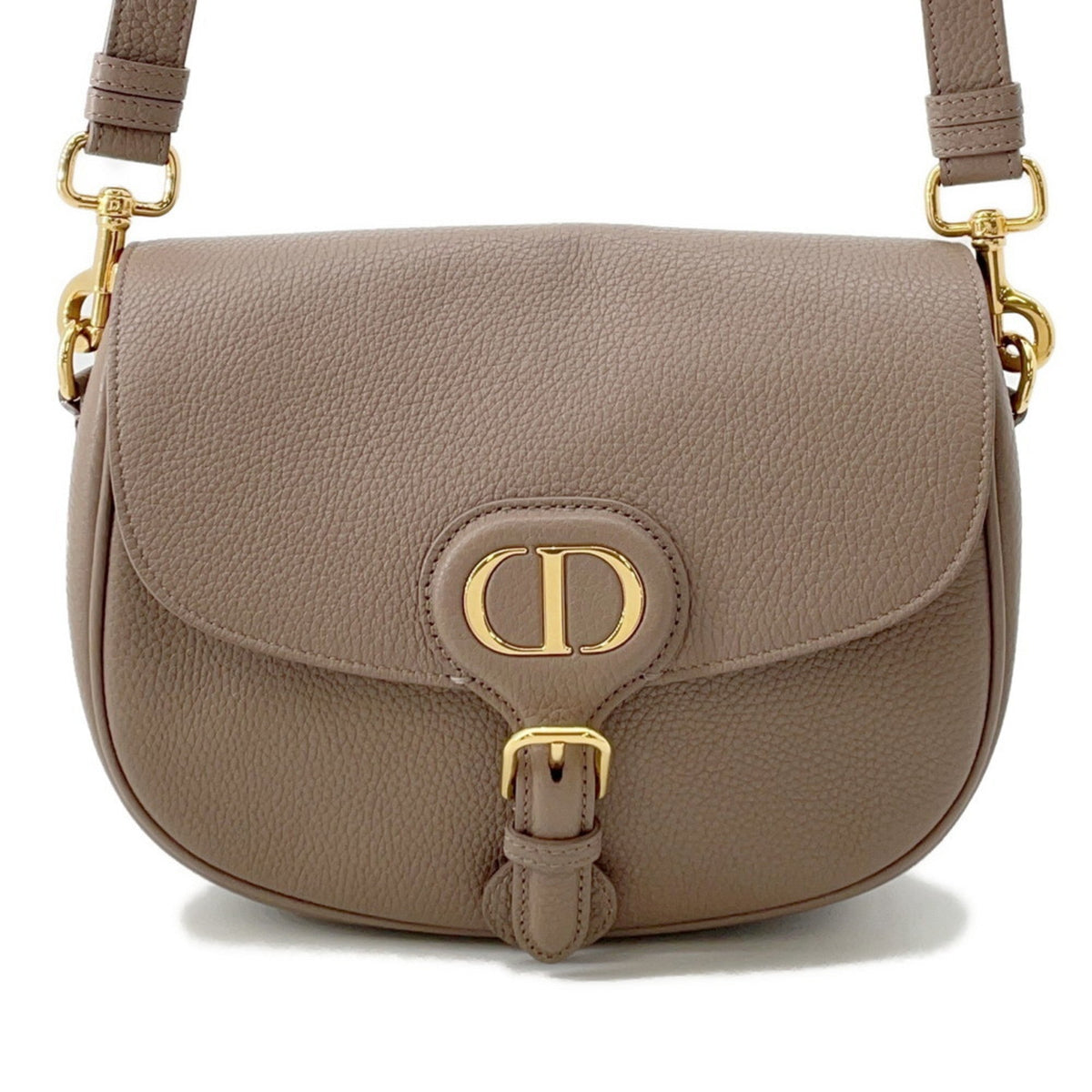 Christian Dior Grayish Leather Shoulder Bag Rovelle Bags