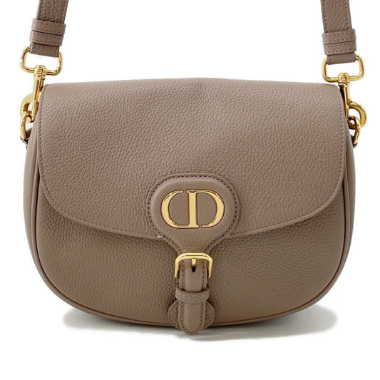 Christian Dior Grayish Leather Shoulder Bag Rovelle Bags