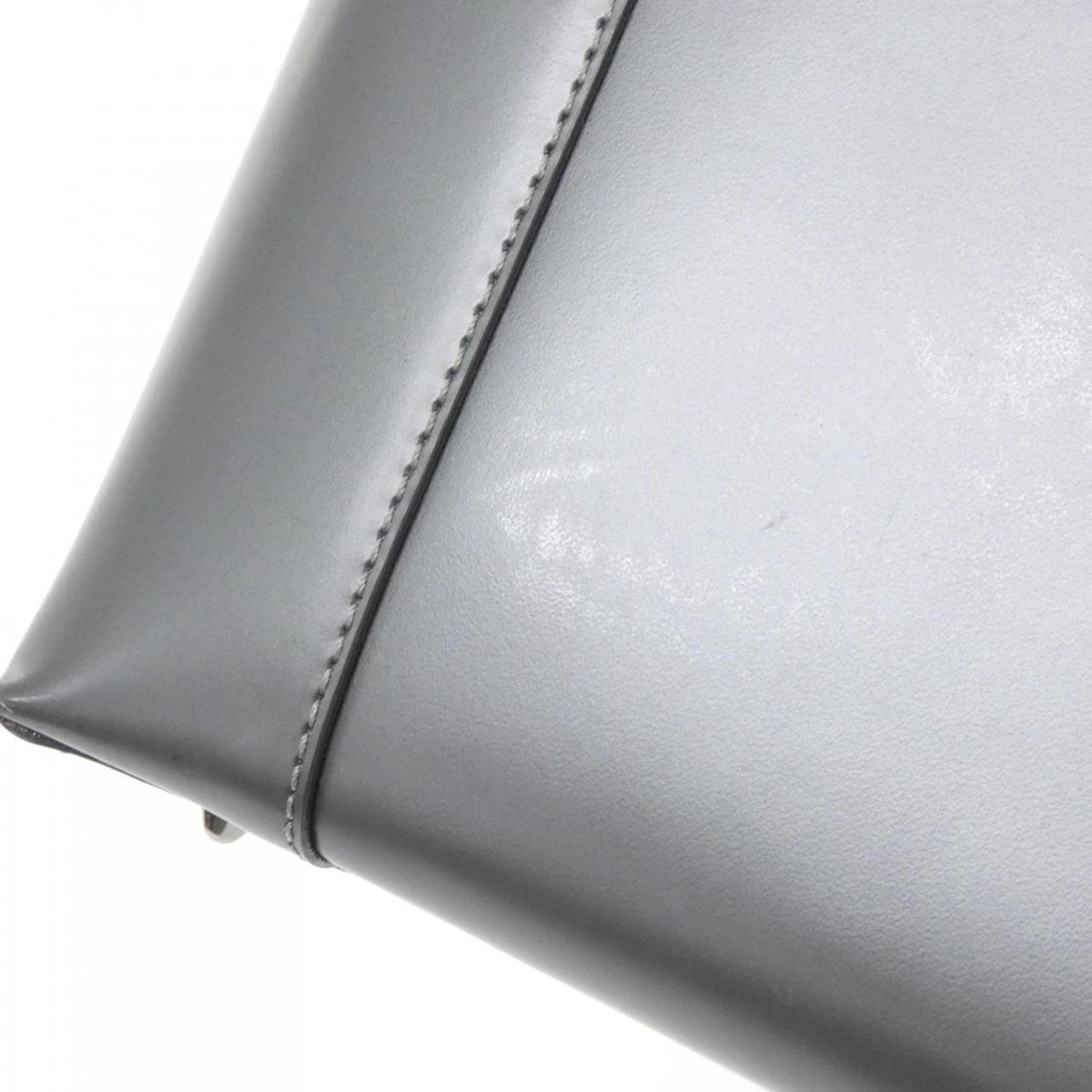Christian Dior Gray Leather Handbag Style 2 Rovelle Bags