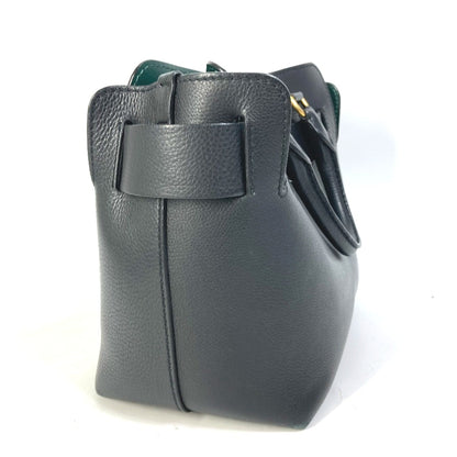 Burberry Black Leather Shoulder Bag ( )