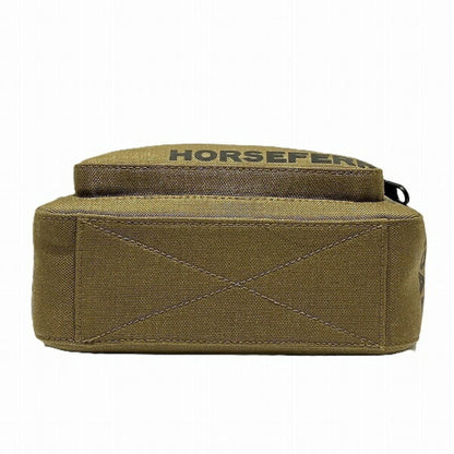 Burberry Khaki Canvas Shoulder Bag Sling Bag ( )