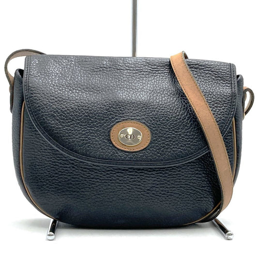 Christian Dior Black Leather Shoulder Bag Style 32 Rovelle Bags