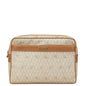Christian Dior Beige Brown Pvc Leather Clutch Bag Rovelle Bags
